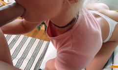 Fit Amateur Girl Gets DEEP Anal and CAN'T Stop squirting on Herself