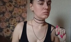 Muscular control of my neck, getting an orgasm from the rope around my neck PART2