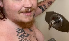 After Shower BJ Gets Messy