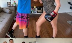 I’ll use you like a punching bag!