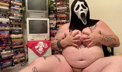Ghostface Jerks Off with Hitachi