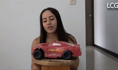 Catalina Breaks Big Red Car