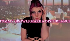 Tummy Growls Make a Disturbance