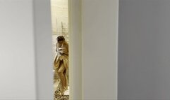 spying on his stepmother and touching her