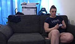 Stepsis Dares Stepbrother to cum inside her as they play truth or dare!