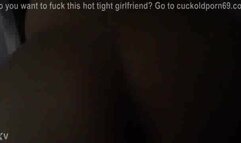 Hotwife fucked to moaning orgasm – BBC creampie