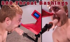 500 Throat Bashings with Dart Tech