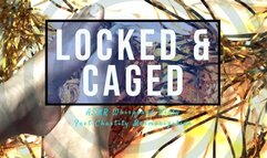 Locked & Caged: Chastity Mesmerization and Ebony Goddess Dirty Bunion Feet Worship ASMR Whispered