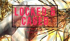 Locked & Caged: Chastity Mesmerization and Ebony Goddess Dirty Bunion Feet Worship