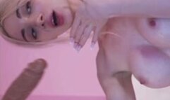 Reverse Motion Blonde Webcam Blowjob