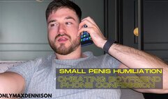 Small penis humiliation cheating boyfriend phone confession