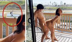 Fucking real Muslim pussy in public outdoors. Real Arab tits