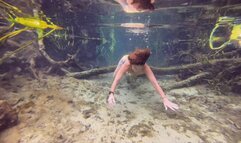 Carissa Topless and Fully Nude in the Springs