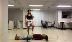 Weight Lifting at Gym FitDom 2