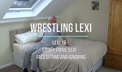 Lexi 16 - Comfy Email Seat - Facesitting and Ignoring