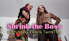 Shrink The Boss - Vicky Vixxx & TerraMizu - HD 720 MP4