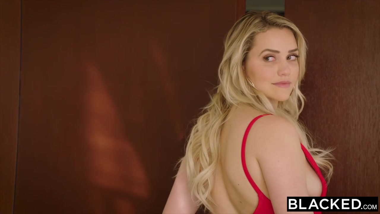 College Blonde Slut In An Interracial Threesome Porn Video photo