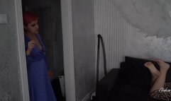 Good foot slut gets the honor of worshiping her Goddess's feet! 4K