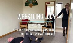 Lucy 100 - Pay Negotiation with Scissoring, Facesitting, and Smothering