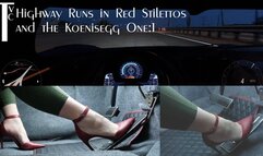 Highway Runs in Red Stilettos and the Koenisegg One:1 (mp4 1080p)