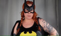 Batgirl GROWTH from POV Supervillian Serum WMV 1080 Fishnet Pantyhose Destruction