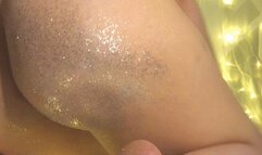 I covered my ass in glitter!