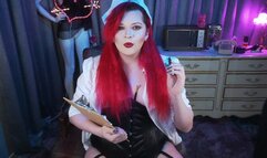 Nurse Harlo Salem makes you stroke your cock, Joi cei Cum countdown