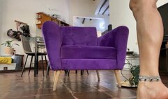 Milah Arches Dangling Goddess in Her Throne