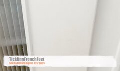 Sacha tickled again by 2 (Mobile)