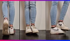 Nike Air Full Weight Cock Crush and Spitting - Painsisters