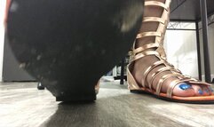 Giantess Toe Tapping POV V2