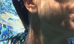 Slow Motion Free Diving in the Springs in the Abalone skin suit