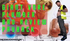 Macrophilia - giant vore plumber bad review payback