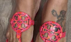 Ms Heels Plump Toes & Thick Soles Below