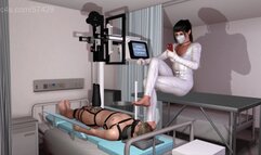 Semen Extraction Under Feet - Full Cycle