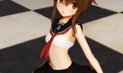 MMD 電ちゃんの乳もみlupin