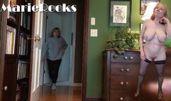 Sexy GILF is a model