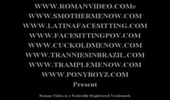 Femdom Face sitting and Big butt nude big butt ass worship smothering pussy and ass licking to orgasm POV upskirt queening and tit smothering 658