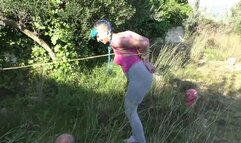 Maya Homerton - Her first Bondage Walk Training Lesson - Part 3 wmv SD