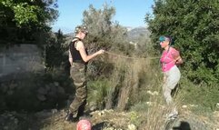 Maya Homerton - Her first Bondage Walk Training Lesson - Full Clip mp4 SD