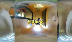 Yellow Sub Dual Stream Toilet Slave 03 Naked Nancy