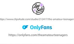 Beautiful teenagers making love