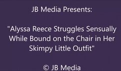 Alyssa Reece Chairbound in Her Shirt and Panties - SD