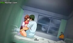 Busty horny teens having passionate sex