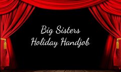 Big Step-Sisters Holiday Handjob