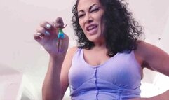 A Growing Obsession Giantess VORE Lola Shrinks her friend to keep her as a pet then eats her avi