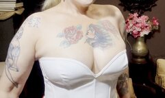 Crush - Marlboro reds - Nose exhales - High heels - Pantyhose - PVC Vinyl - Long nails