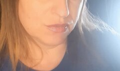 smoking with a popsicle