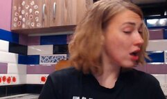 Slap my face! Make it red (close up)