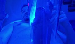 Mister Faith - Penis pump buttplug and cock stroking in solarium